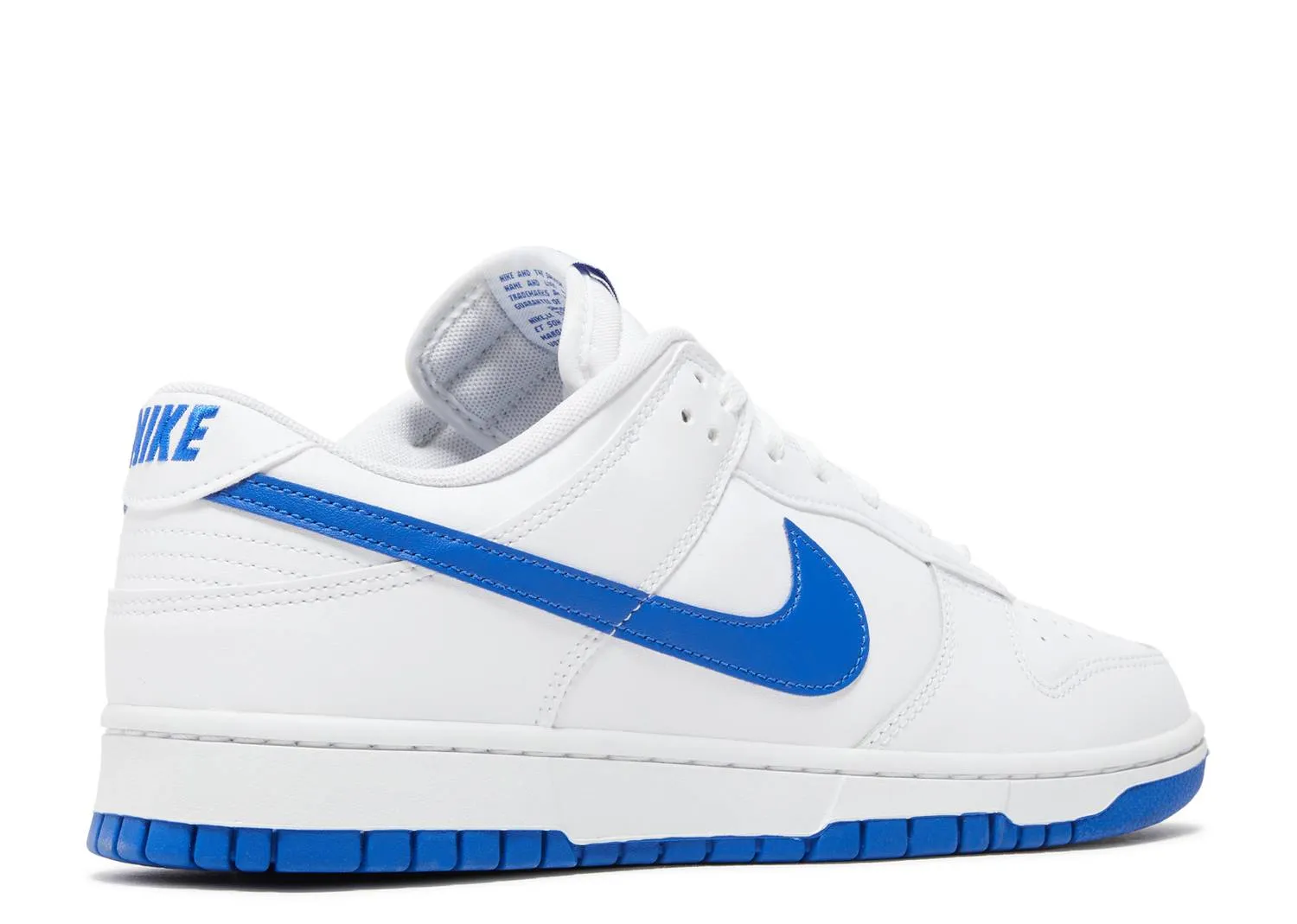 Nike Dunk Low White Hyper Royal Men