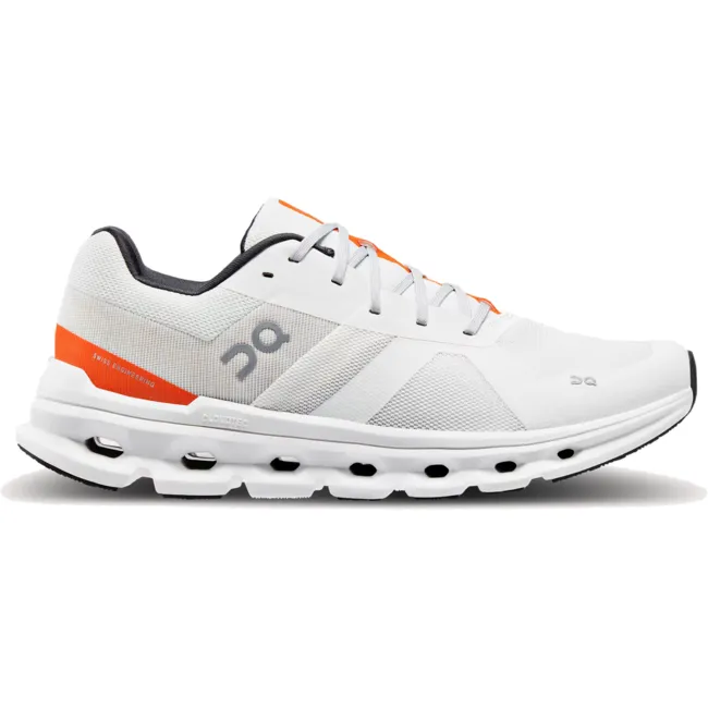 On Running Men's Cloudrunner Undyed White / Flame