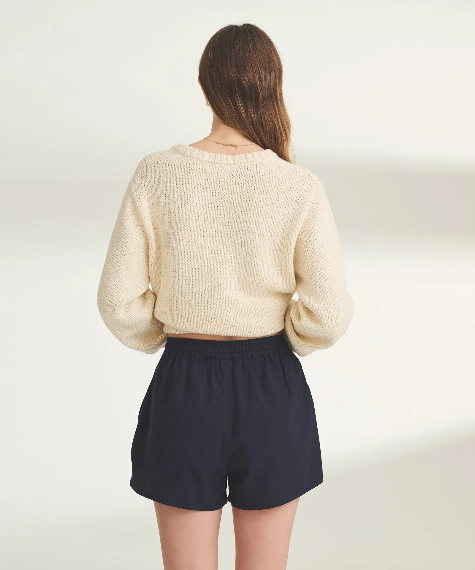 Organic Cotton Drawstring Shorts