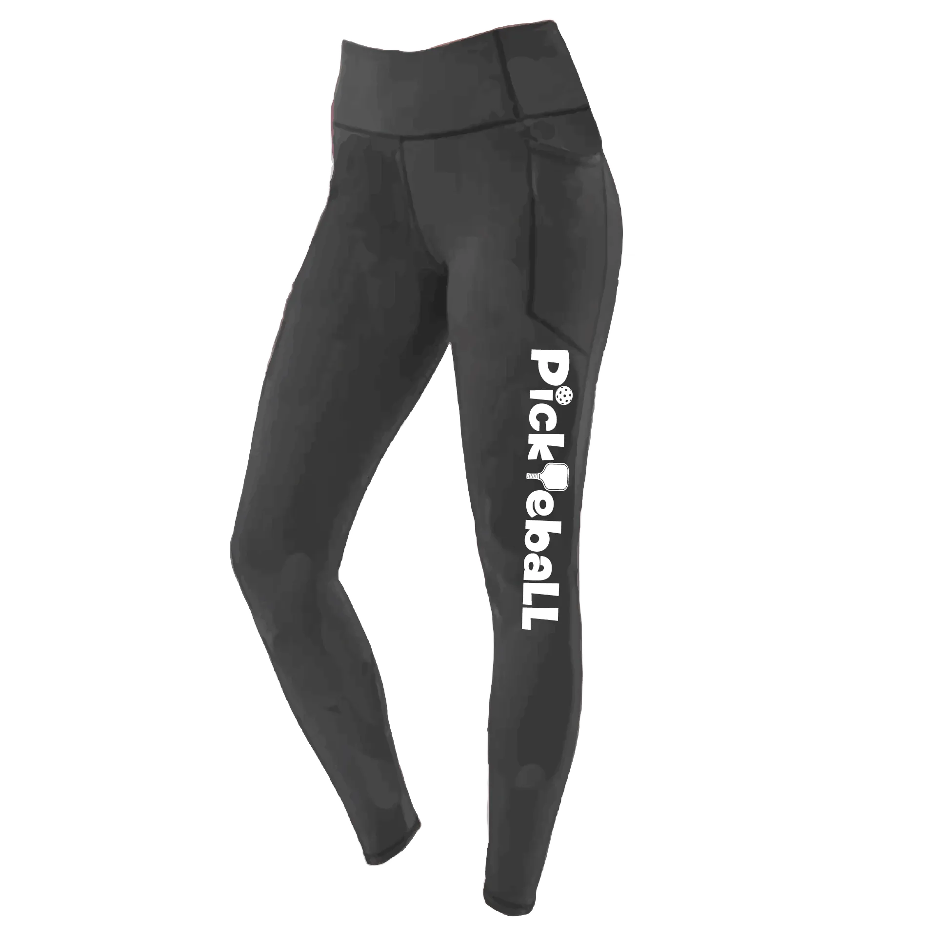 Pickleball Horizontal | Women's Athletic Pickleball Leggings