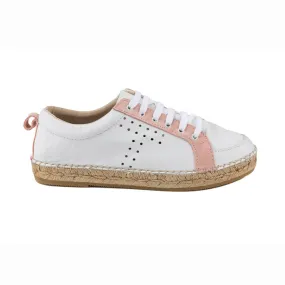 Plain Leather Espadrilles for Women - Mubi-P