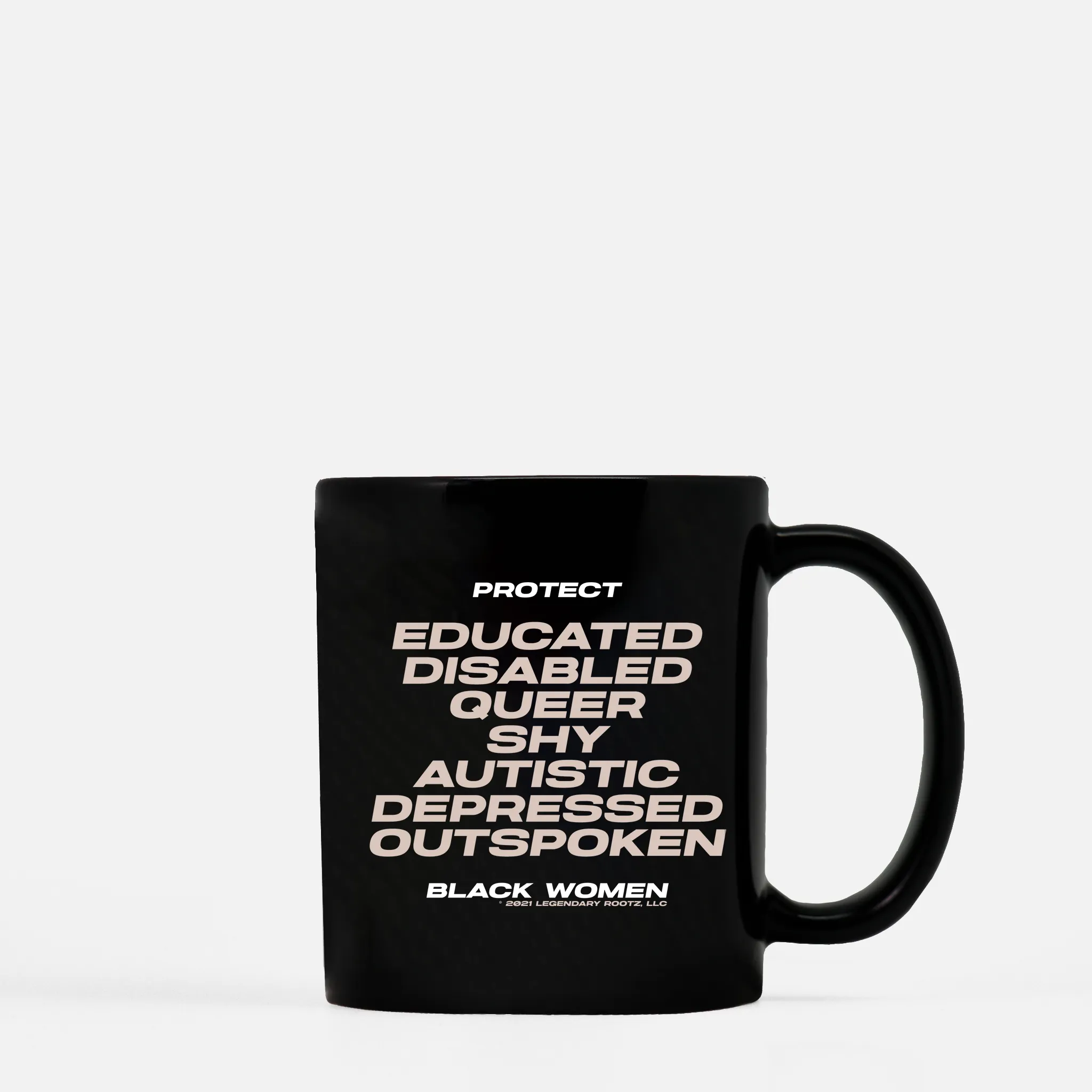 Protect All Black Women | Black Mug