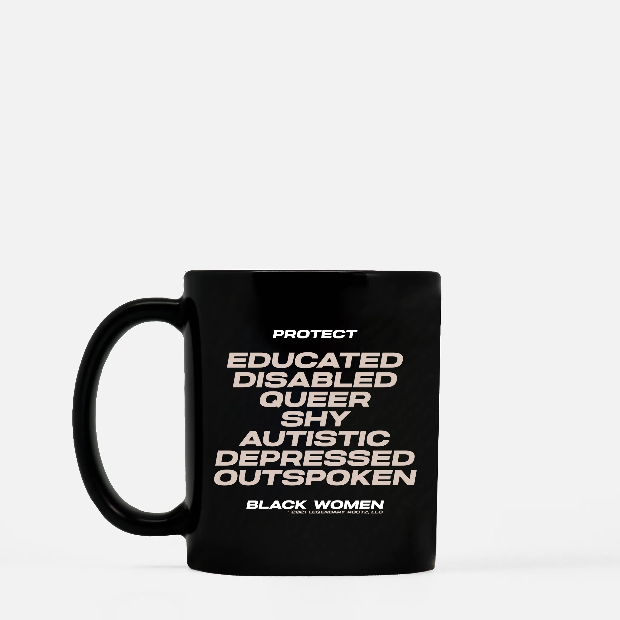 Protect All Black Women | Black Mug