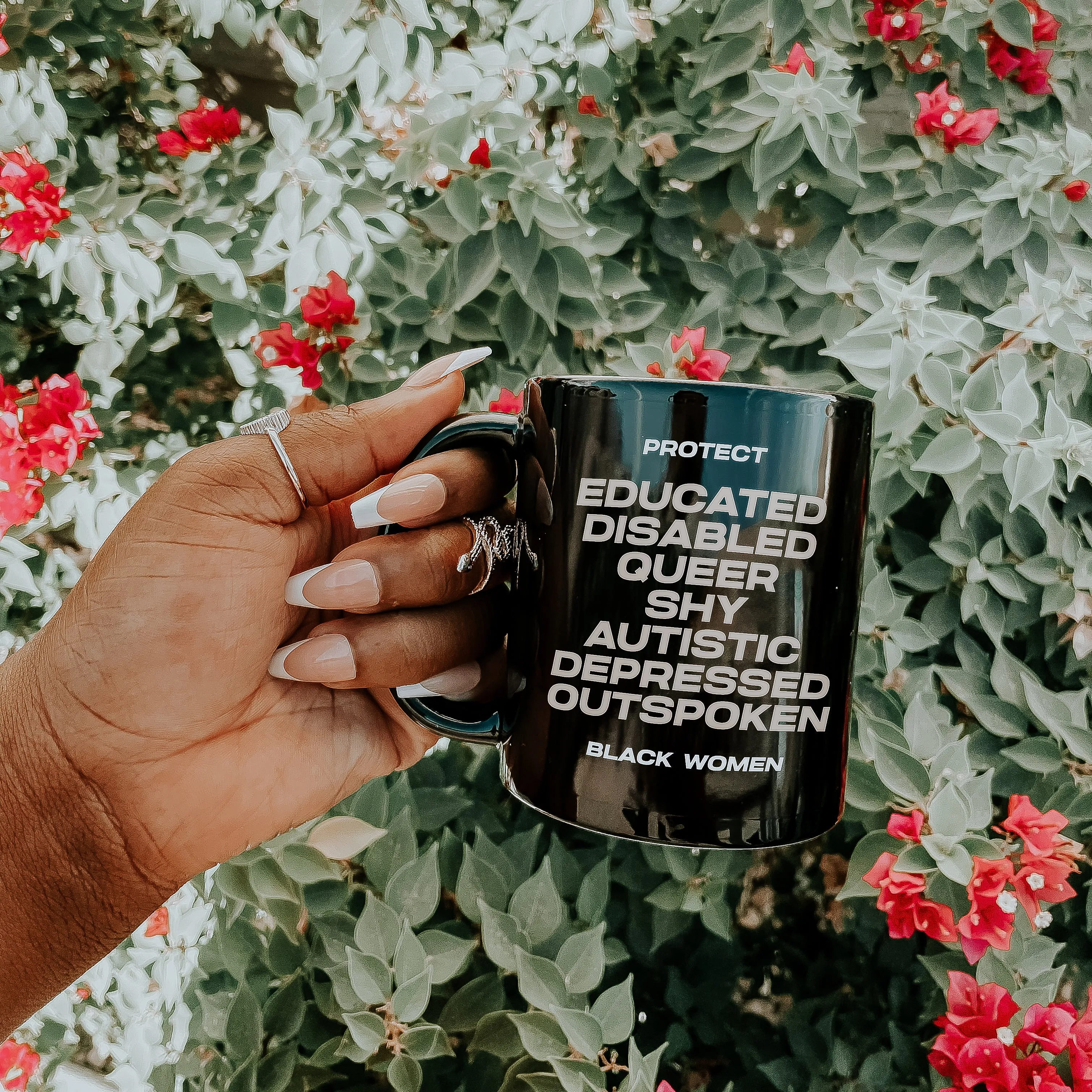 Protect All Black Women | Black Mug