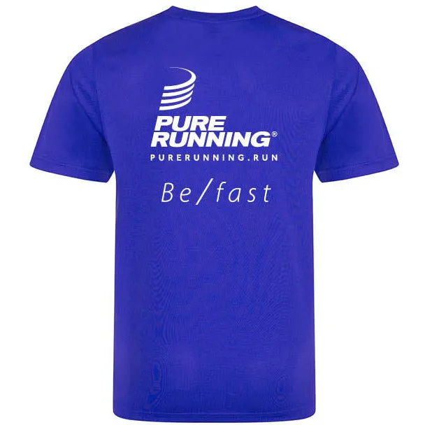 Pure Running Be/Fast Men's Short sleeve tee