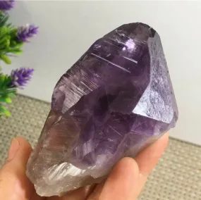 Raw natural amethyst gemstone