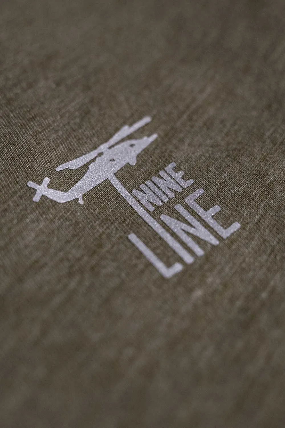 Reflective Dropline Logo - Athletic T-Shirt