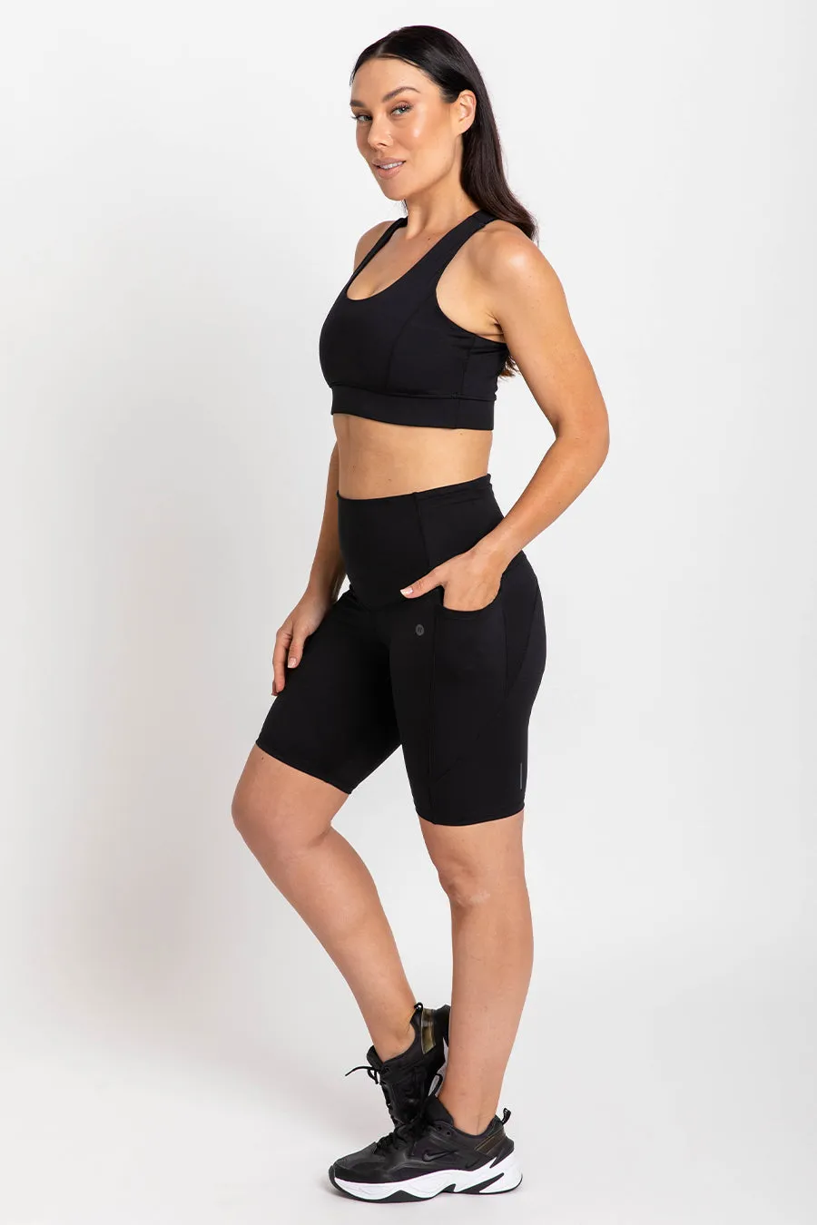 Running Bike Short - Black