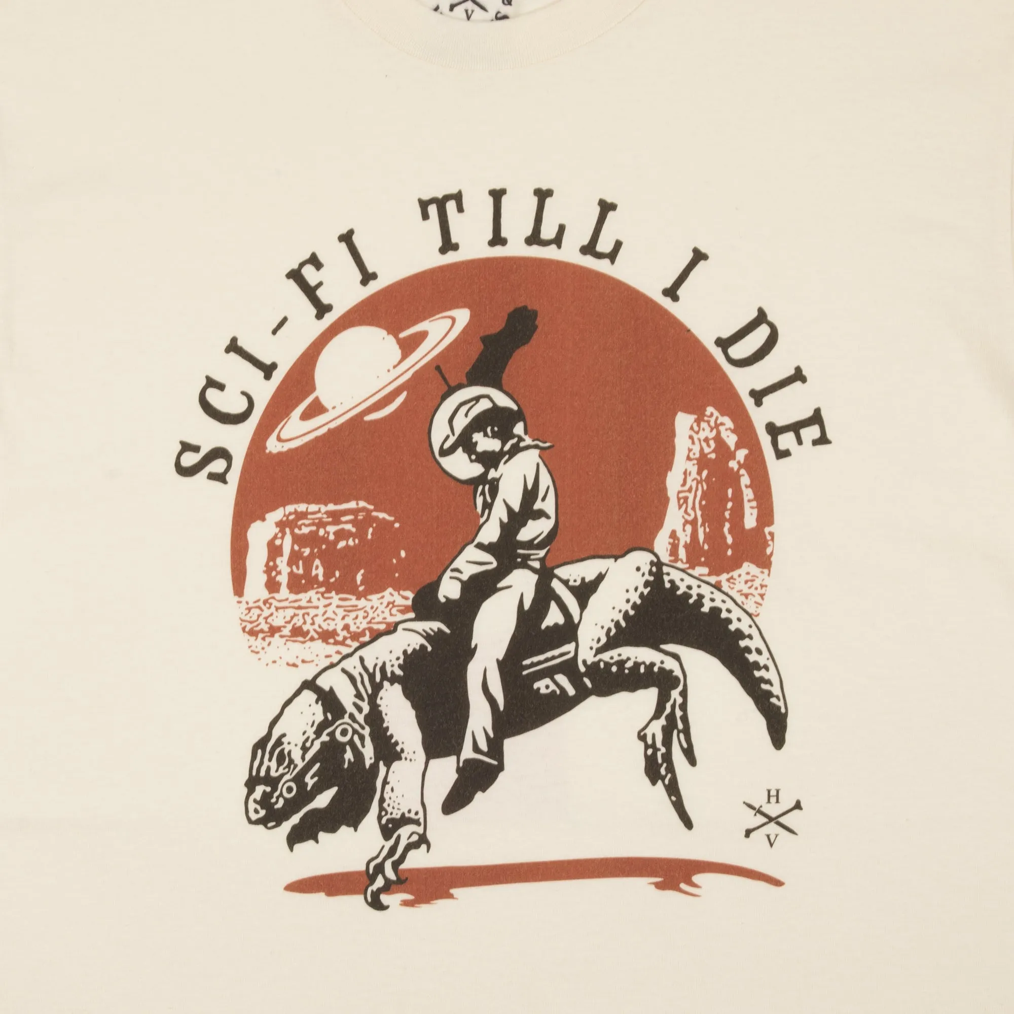 Space Cowboy Natural Tee