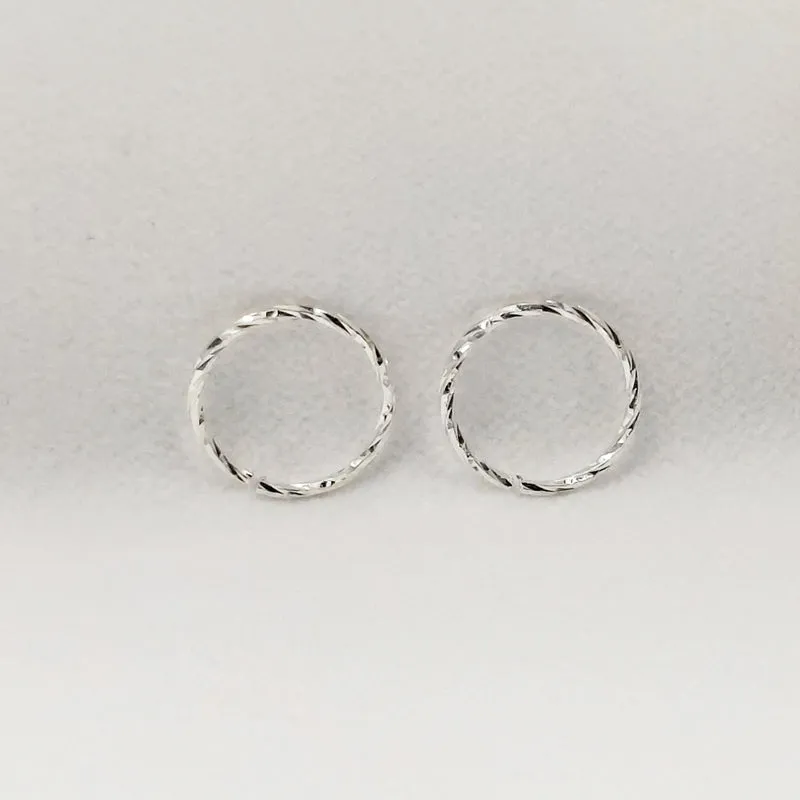 Sterling Silver Nose Ring Piercing For Women