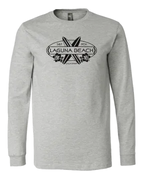 Surf Oval Long Sleeve - Athletic Heather