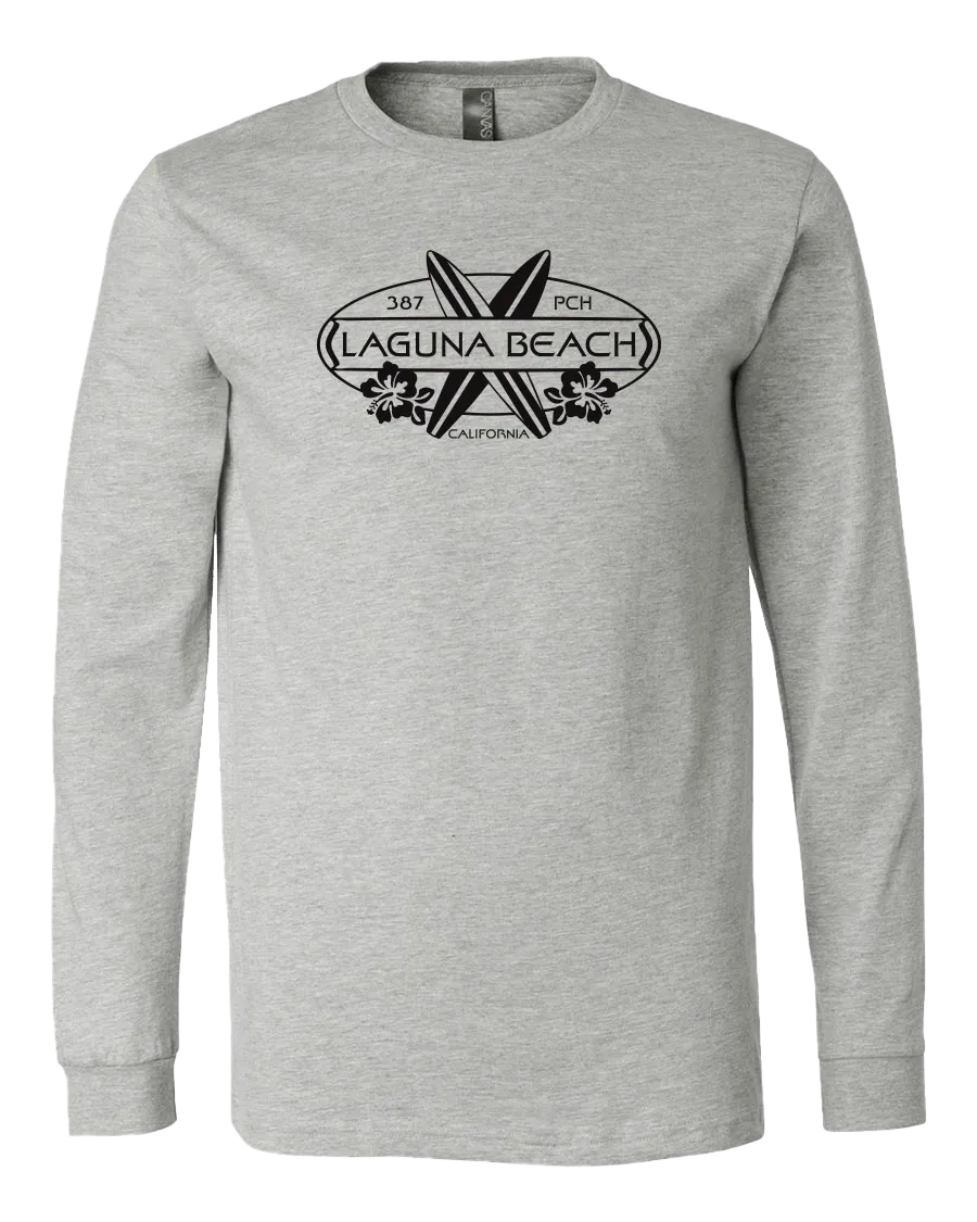 Surf Oval Long Sleeve - Athletic Heather