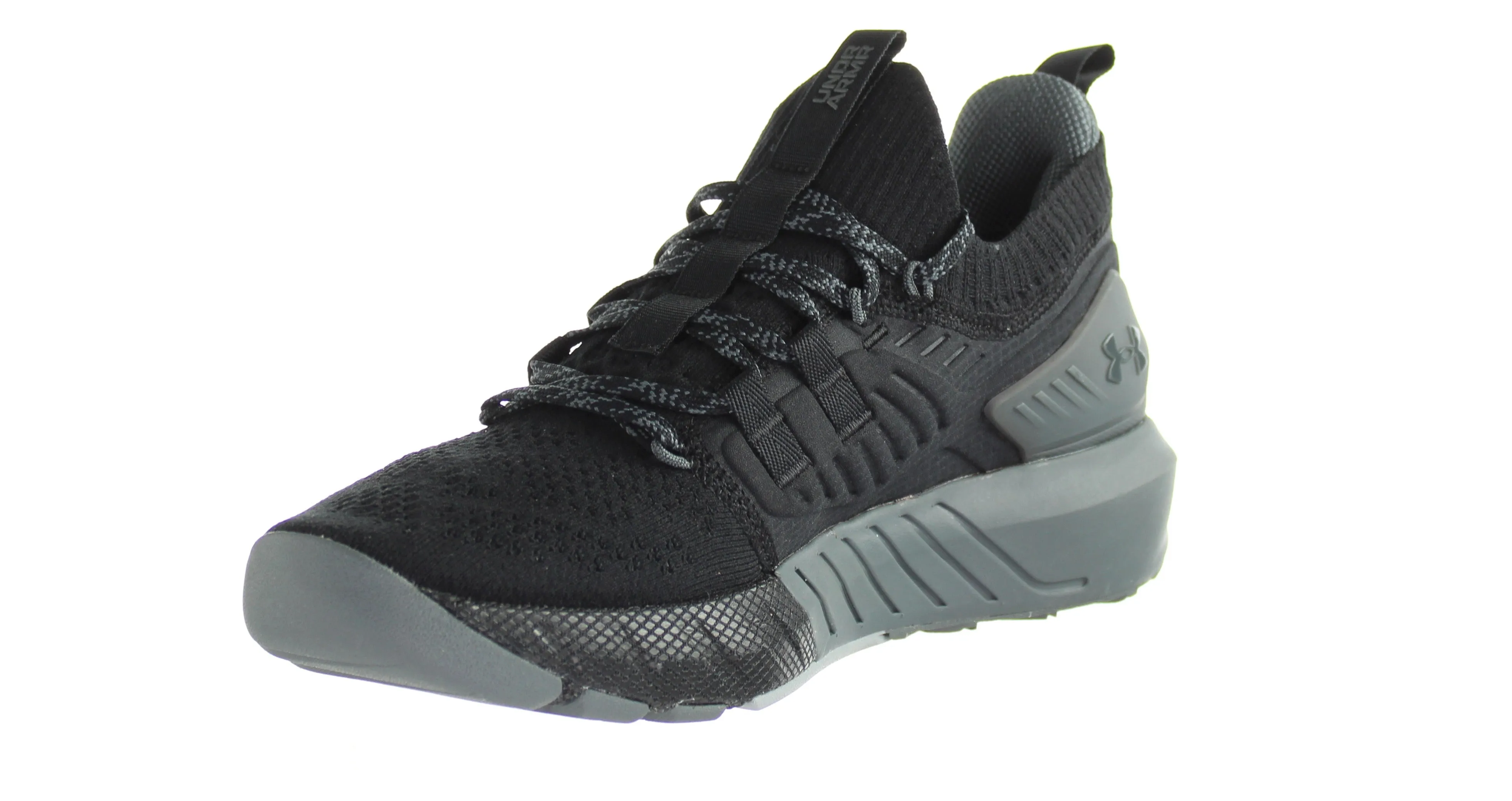 Under Armour Project Rock 3  Black Mens Running Trainers