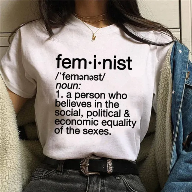 Women Feminism GRL PWR T-shirt